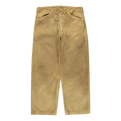 BOWWOW USMC P-41 HBT TROUSERS AGED-OLIVE YELLOW