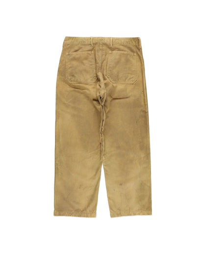 BOWWOW USMC P-41 HBT TROUSERS AGED-OLIVE YELLOW