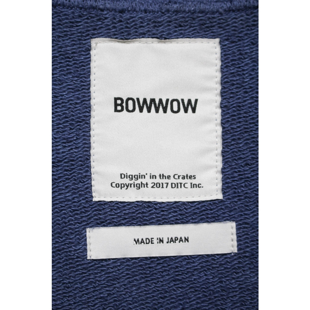 BOWWOW US NAVY SS SWEATSHIRT-NAVY