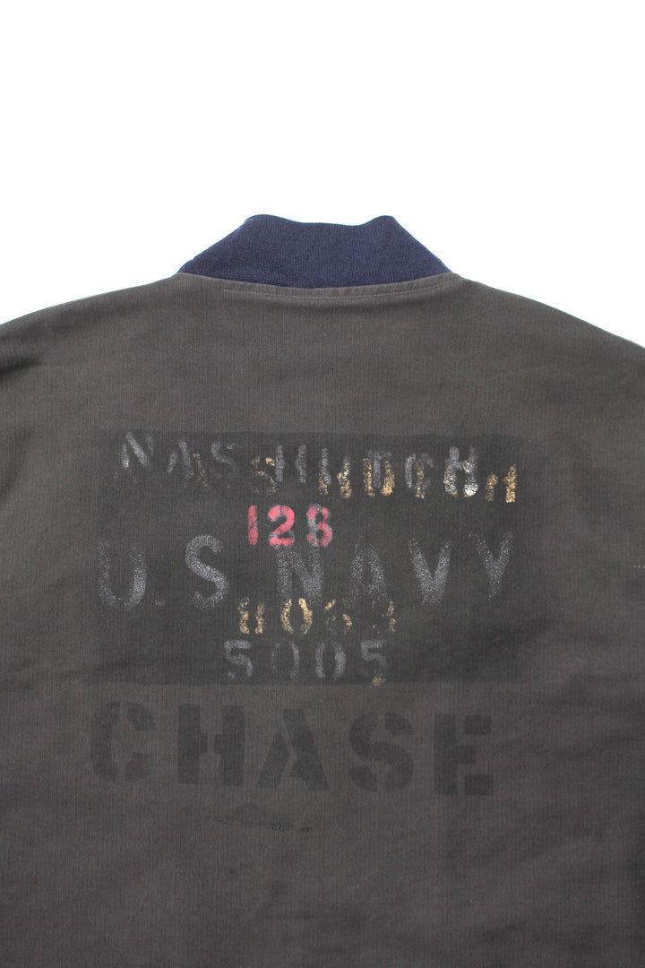 BOWWOW USN DECK ZIP JACKET AGED-NAVY