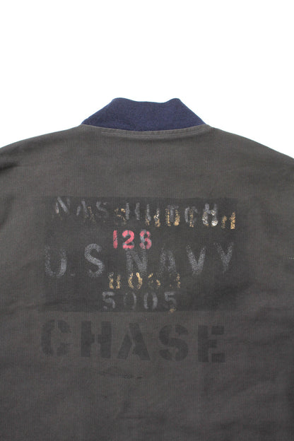 BOWWOW USN DECK ZIP JACKET AGED-NAVY