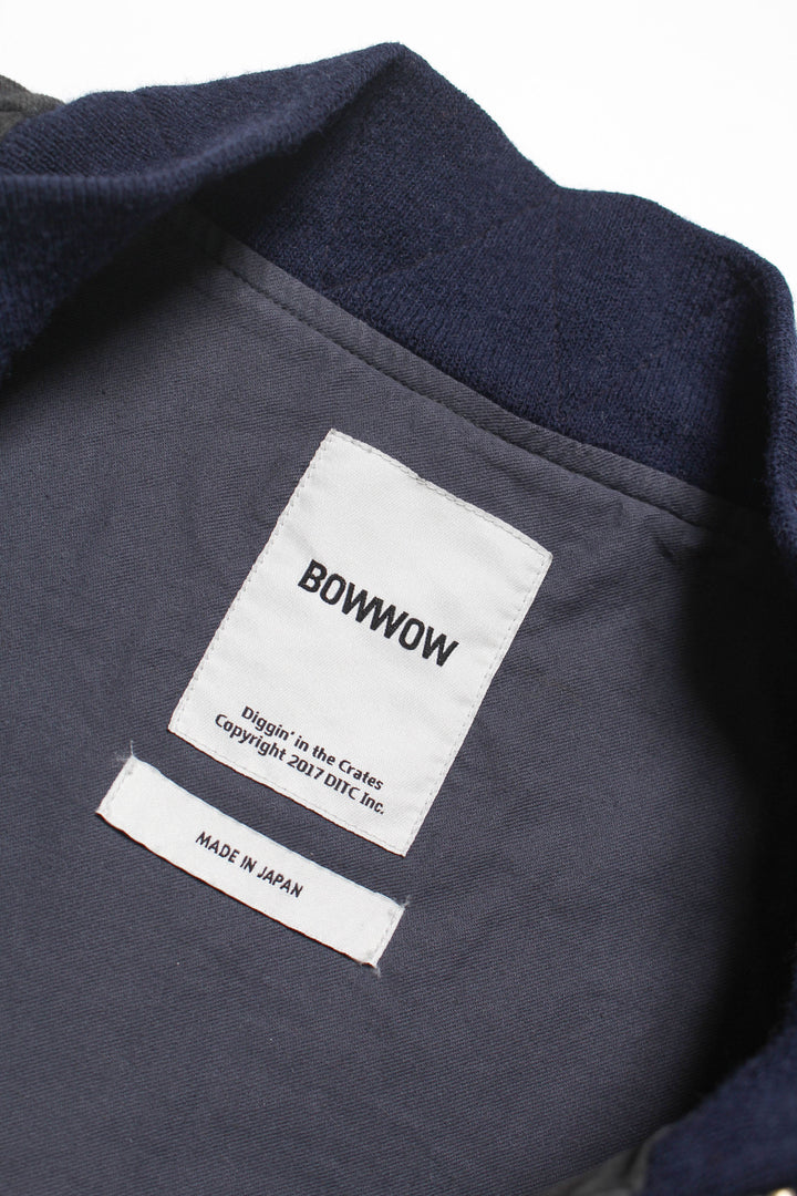 BOWWOW USN DECK ZIP JACKET AGED-NAVY