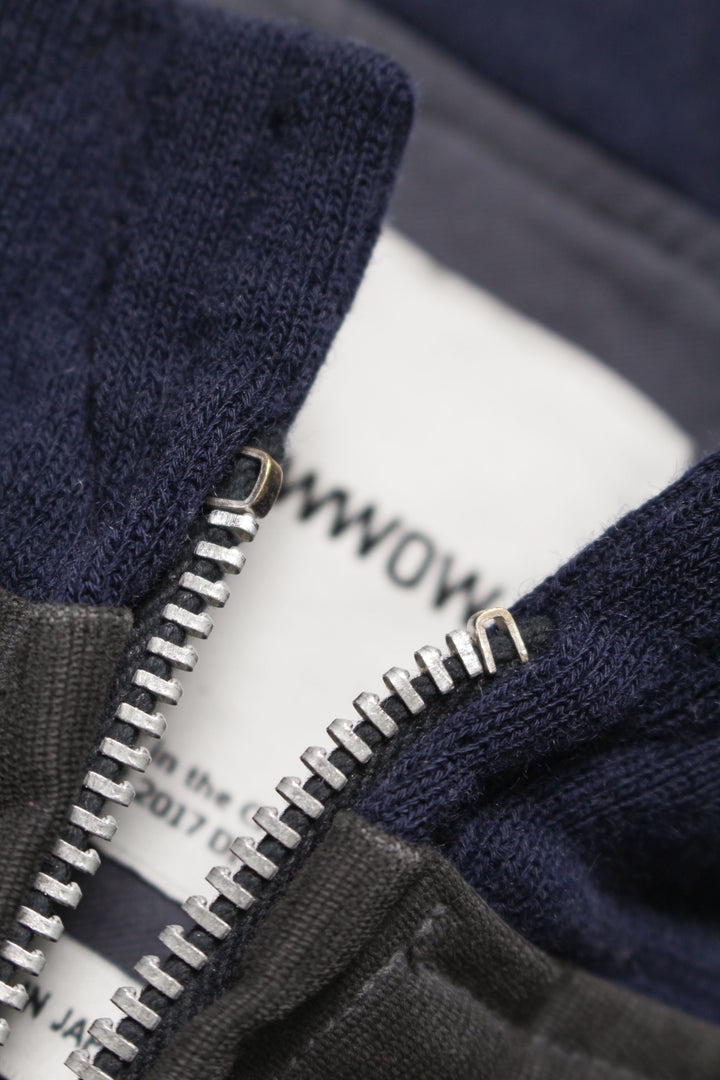 BOWWOW USN DECK ZIP JACKET AGED-NAVY