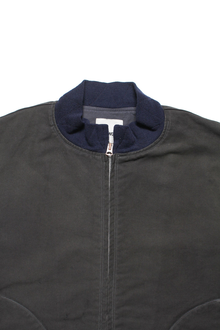 BOWWOW USN DECK ZIP JACKET AGED-NAVY