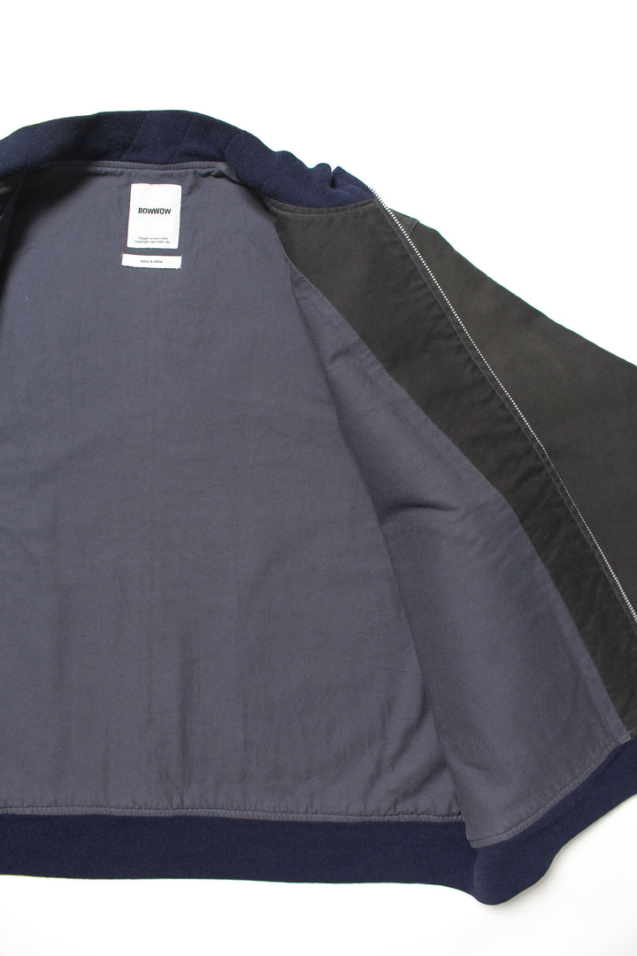 BOWWOW USN DECK ZIP JACKET AGED-NAVY