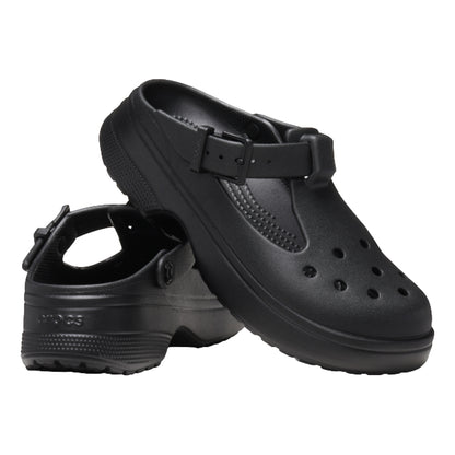 CROCS UNISEX CLASSIC MARY JANE CLOG-BLACK