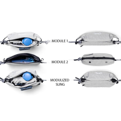 NIID VIA SERIES - FITTED SUB-BAG 8L-LIGHT GRAY