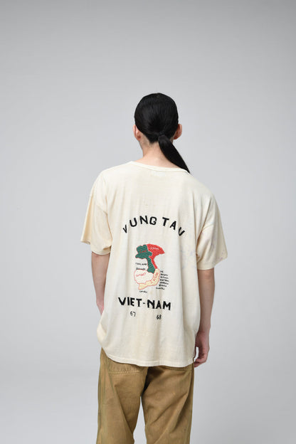 BOWWOW VIETNAM 8812 TEE AGED-CREAM