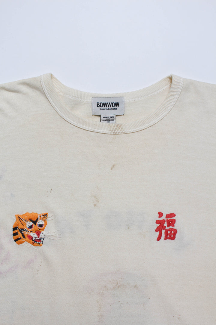 BOWWOW VIETNAM 8812 TEE AGED-CREAM