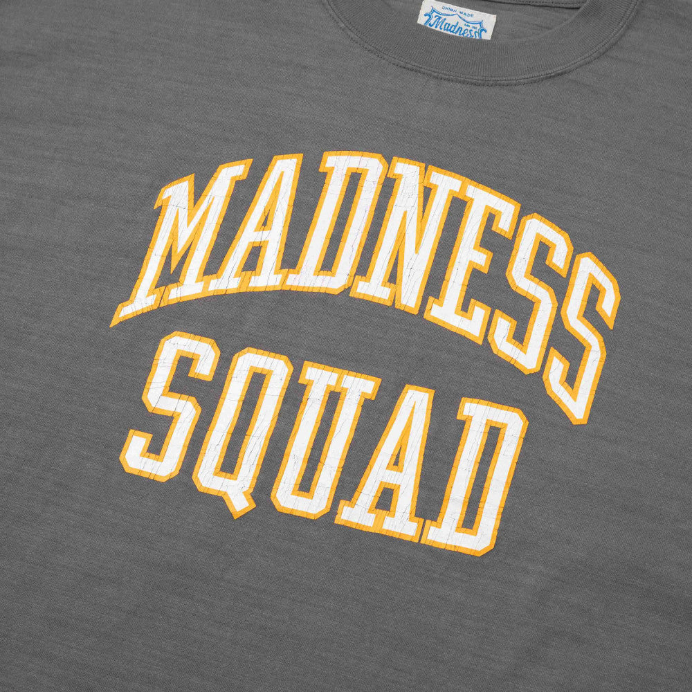 MADNESS VINTAGE COLLEGE T-SHIRT-GREY