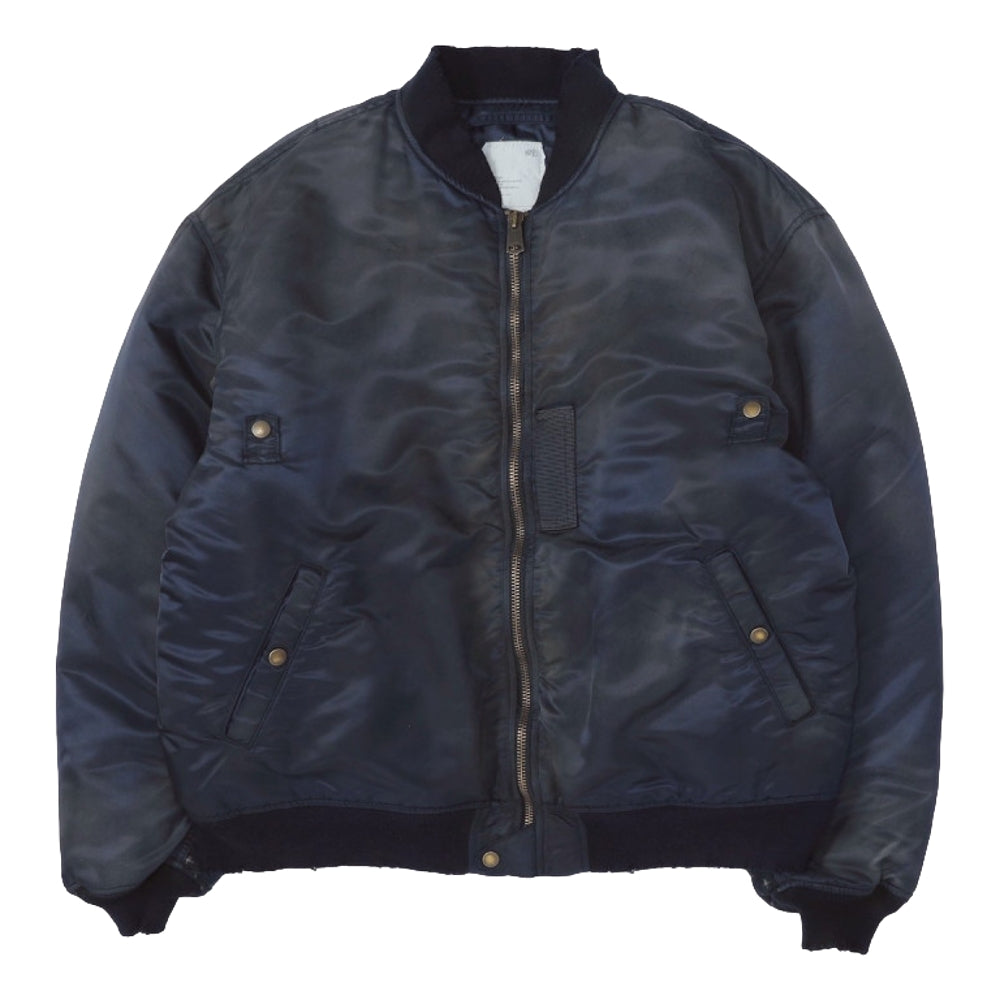 MADNESS VINTAGE MA-1 FLIGHT BOMBER (MADE IN JAPAN) -NAVY