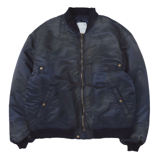 MADNESS VINTAGE MA-1 FLIGHT BOMBER (MADE IN JAPAN) -NAVY