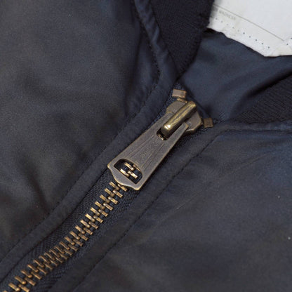 MADNESS VINTAGE MA-1 FLIGHT BOMBER (MADE IN JAPAN) -NAVY