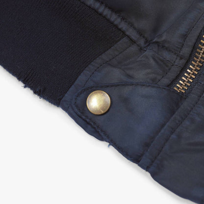 MADNESS VINTAGE MA-1 FLIGHT BOMBER (MADE IN JAPAN) -NAVY