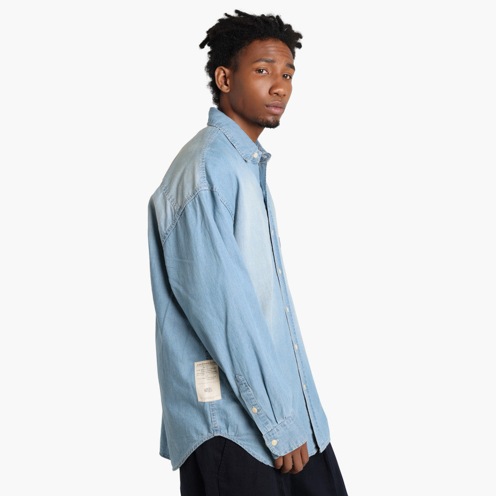 MADNESS VINTAGE WASHED DENIM SHIRT