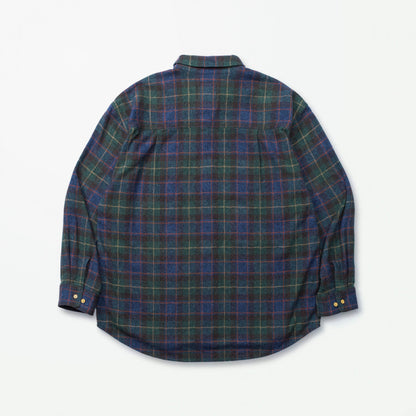 MADNESS VTG BRUSHED TWEEDY BD SHIRT (MADE IN JAPAN)-MULTI