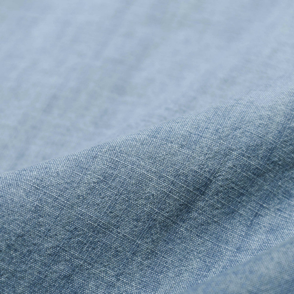 MADNESS VTG CHAMBRA BUTTONS SHIRT-INDIGO