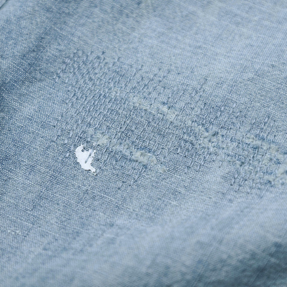 MADNESS VTG CHAMBRA BUTTONS SHIRT-INDIGO