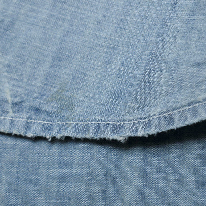 MADNESS VTG CHAMBRA BUTTONS SHIRT-INDIGO