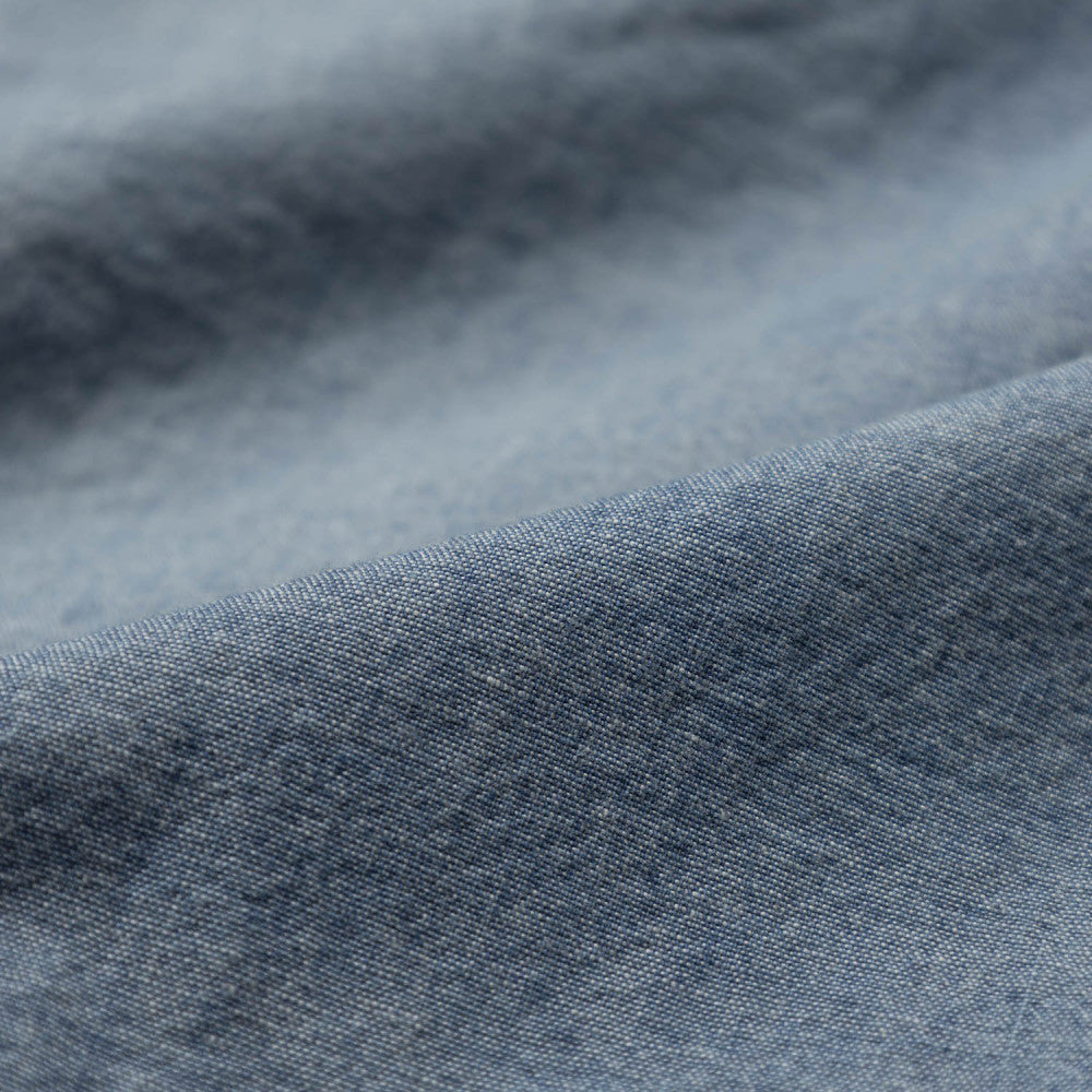 MADNESS VTG CHAMBRAY BD SHIRT (MADE IN JAPAN)-INDIGO