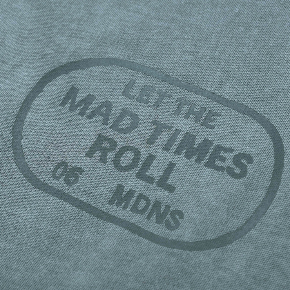 MADNESS WASHED POCKET PRINT TANK-LIGHT BLUE