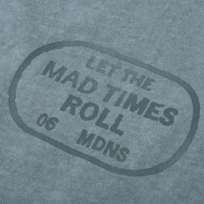 MADNESS WASHED POCKET PRINT TANK-LIGHT BLUE