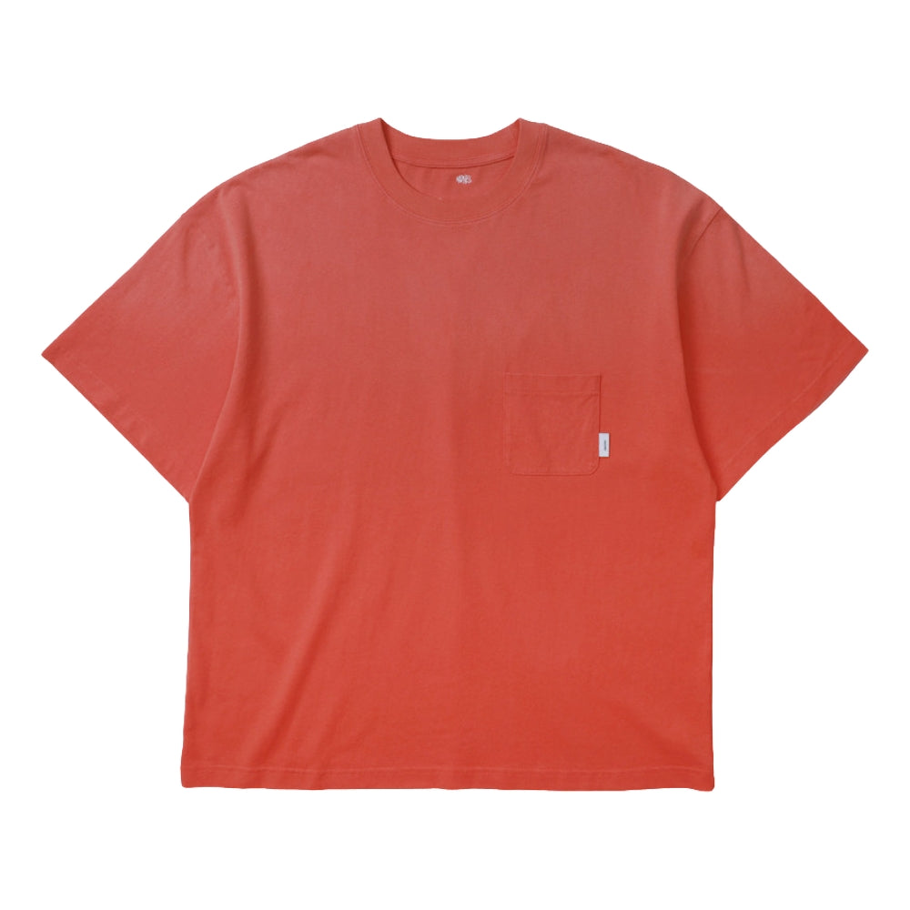 MADNESS WASHED POCKET TEE-RED