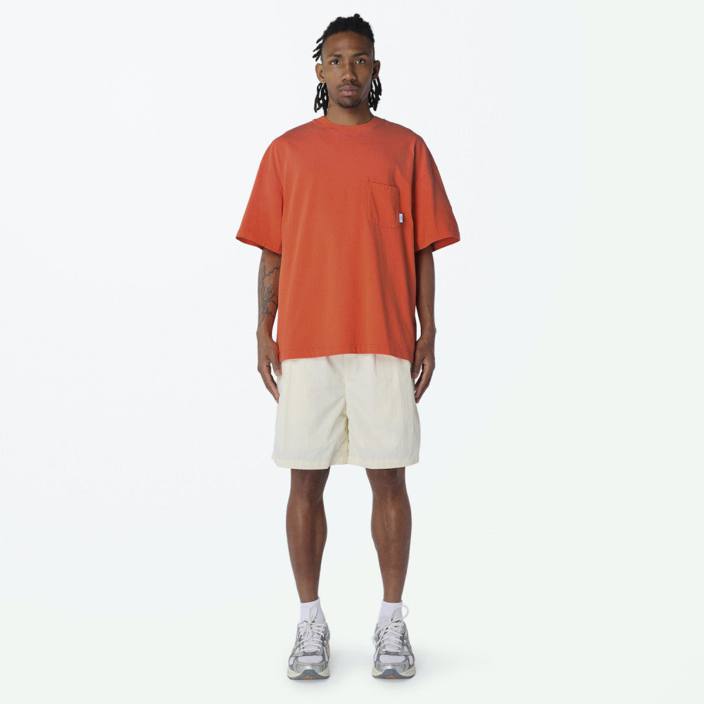 MADNESS WASHED POCKET TEE-RED