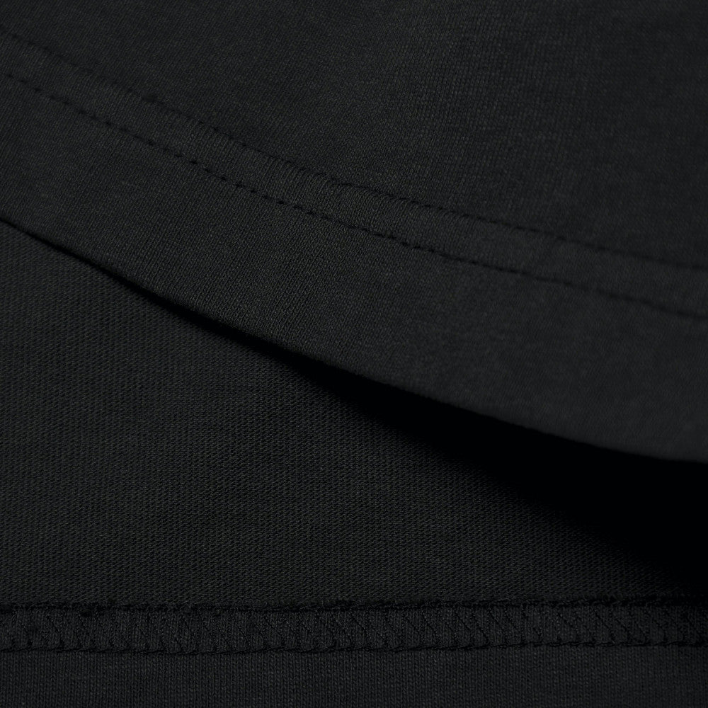 MADNESS WASHED PRINT TEE-BLACK