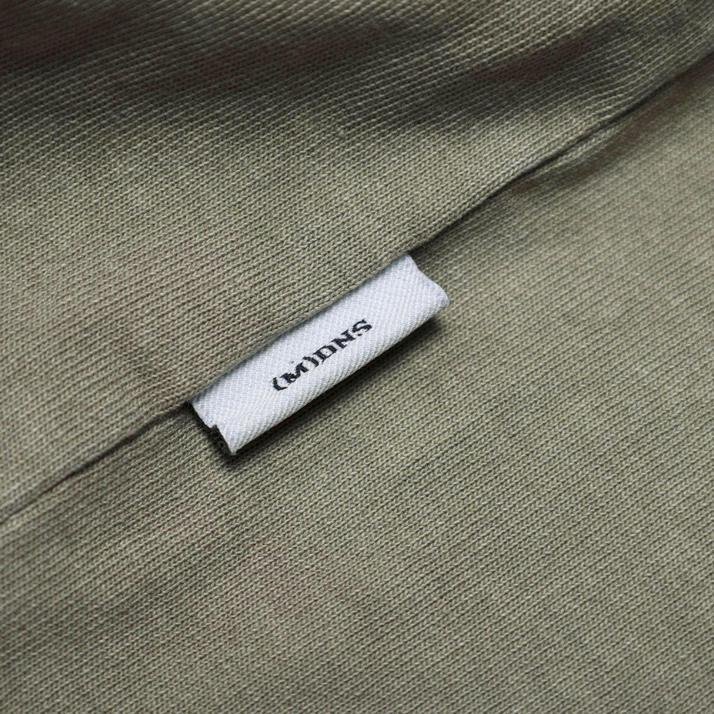 MADNESS WASHED PRINT TEE-OLIVE