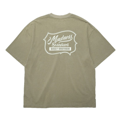 MADNESS WASHED PRINT TEE-BROWN