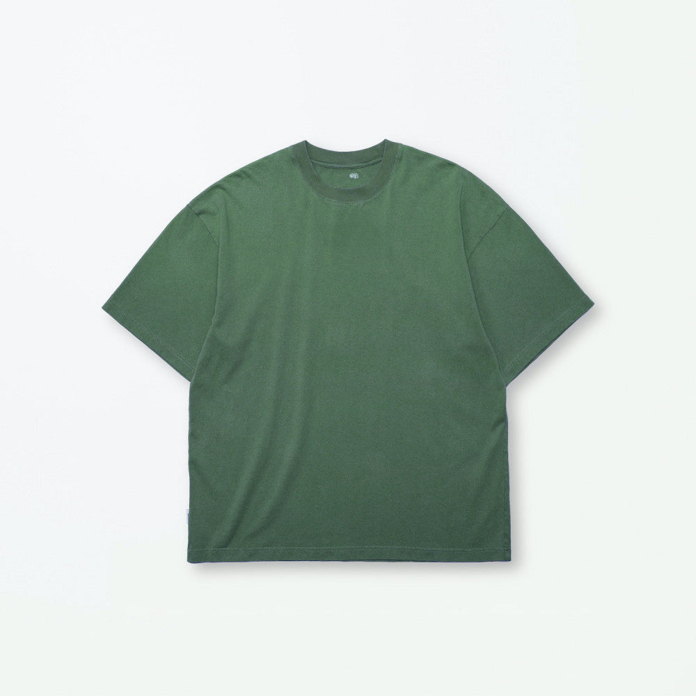 MADNESS WASHED PRINT TEE-GREEN