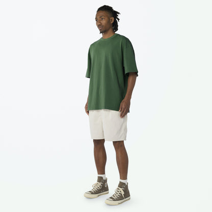 MADNESS WASHED PRINT TEE-GREEN