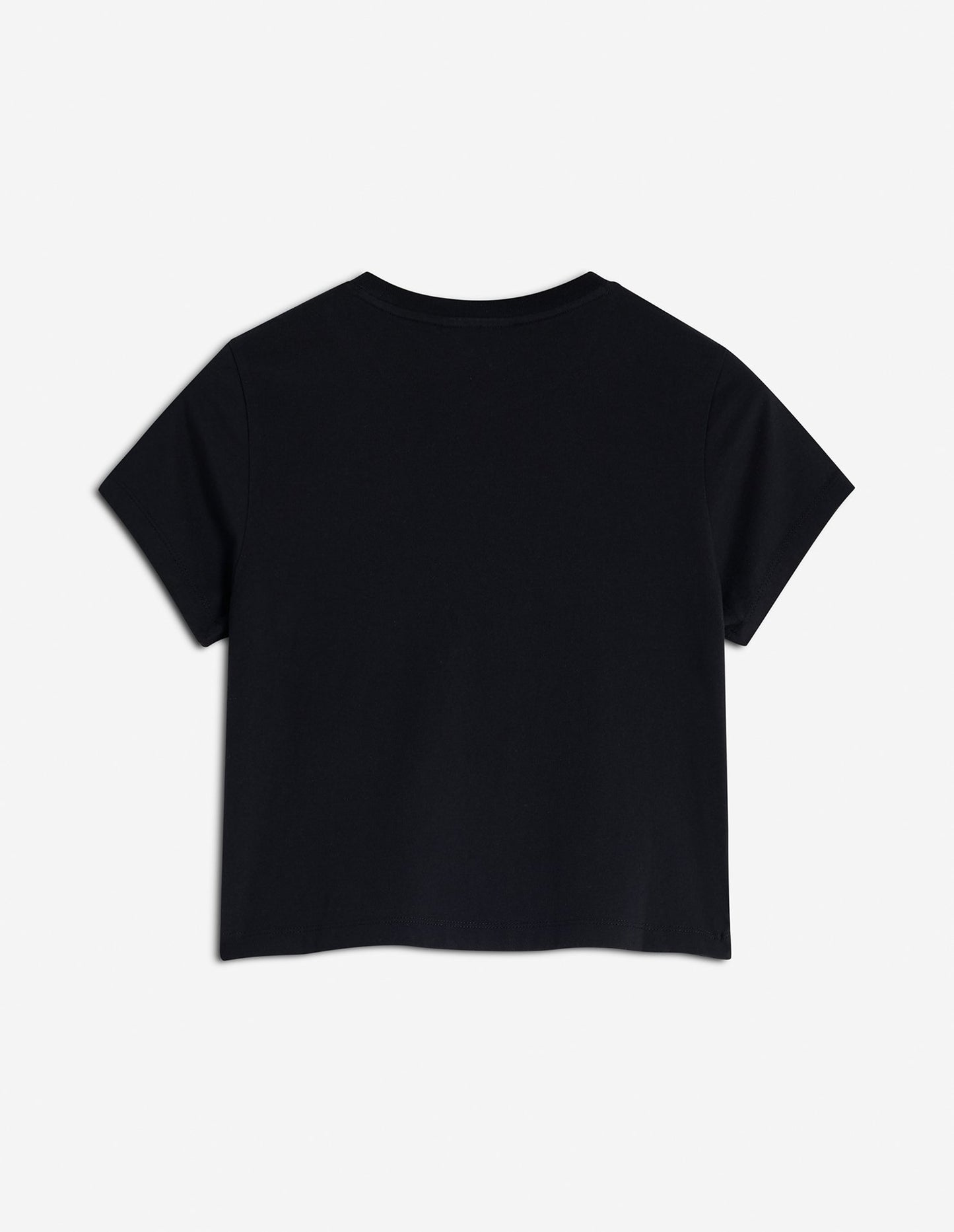 MAISON KITSUNE W BABY FOX PATCH BABY TEE-SHIRT-BLACK