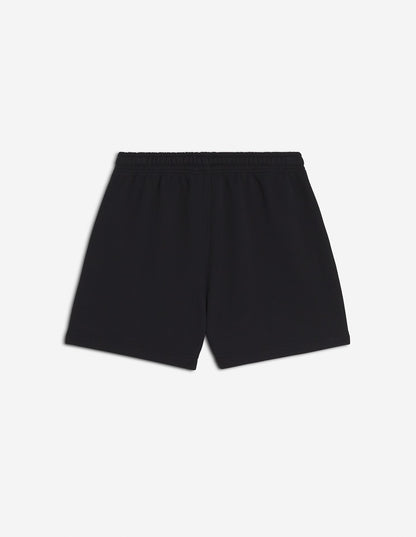 MAISON KITSUNE W BABY FOX PATCH REGULAR JOG SHORTS-BLACK