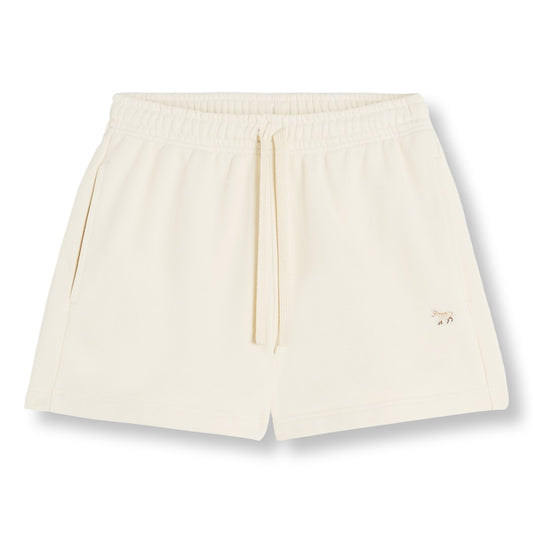 MAISON KITSUNE W BABY FOX PATCH REGULAR JOG SHORTS-MARBLE
