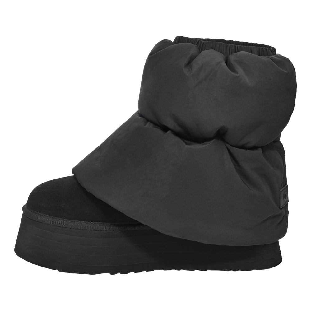 UGG W CLASSIC MINI DIPPER PUFFER-BLACK
