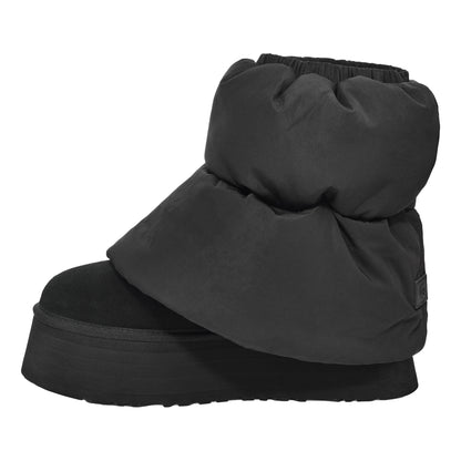 UGG W CLASSIC MINI DIPPER PUFFER-BLACK
