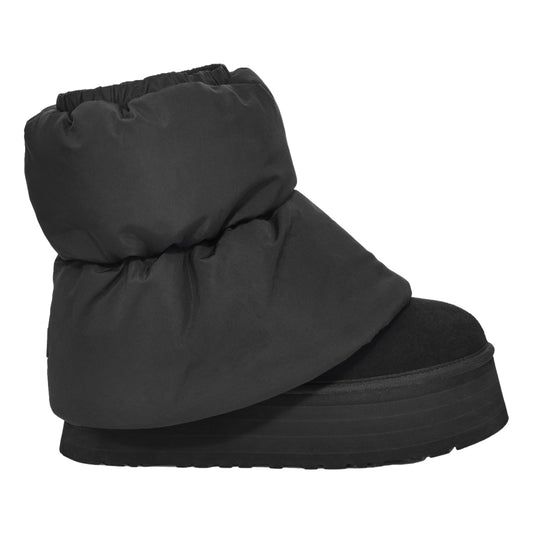 UGG W CLASSIC MINI DIPPER PUFFER-BLACK