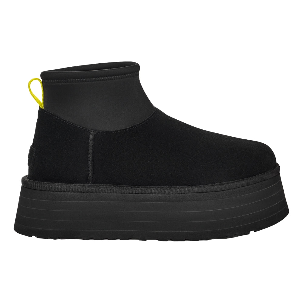 UGG W CLASSIC MINI DIPPER-BLACK