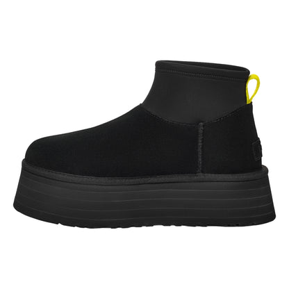 UGG W CLASSIC MINI DIPPER-BLACK
