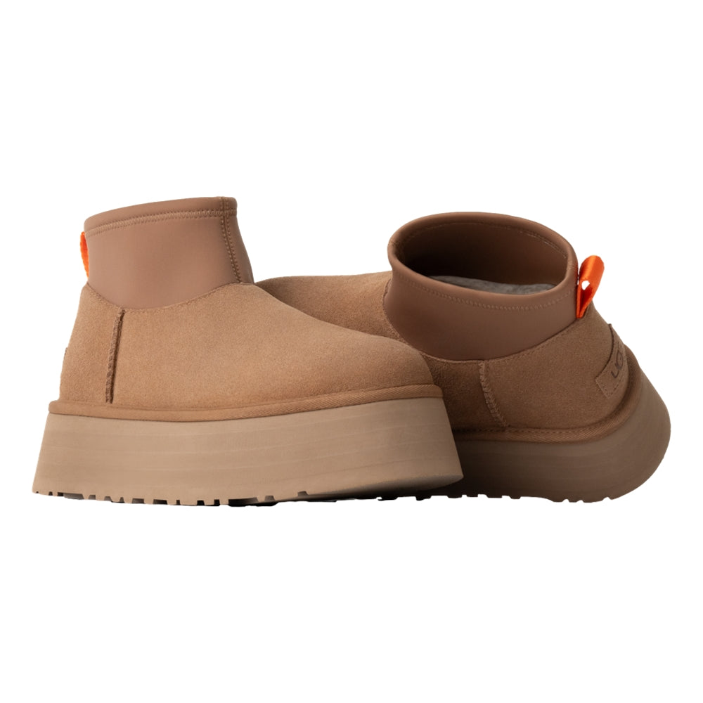 UGG W CLASSIC MINI DIPPER-CHESTNUTS