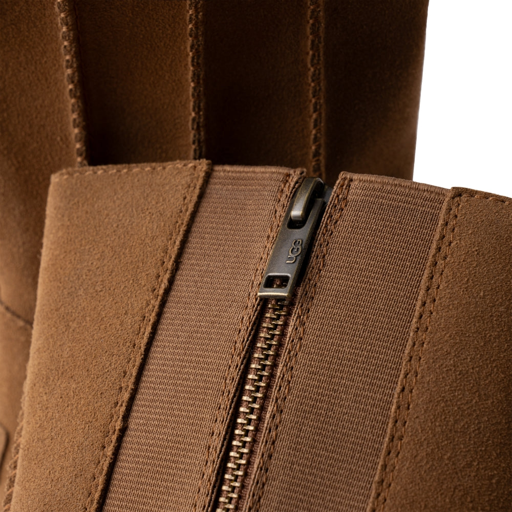 UGG W CLASSIC TWIN SEAM NEW HEIGHTS-CHESTNUTS