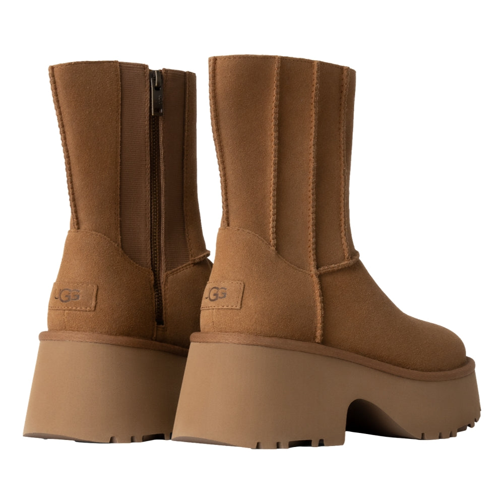 UGG W CLASSIC TWIN SEAM NEW HEIGHTS-CHESTNUTS