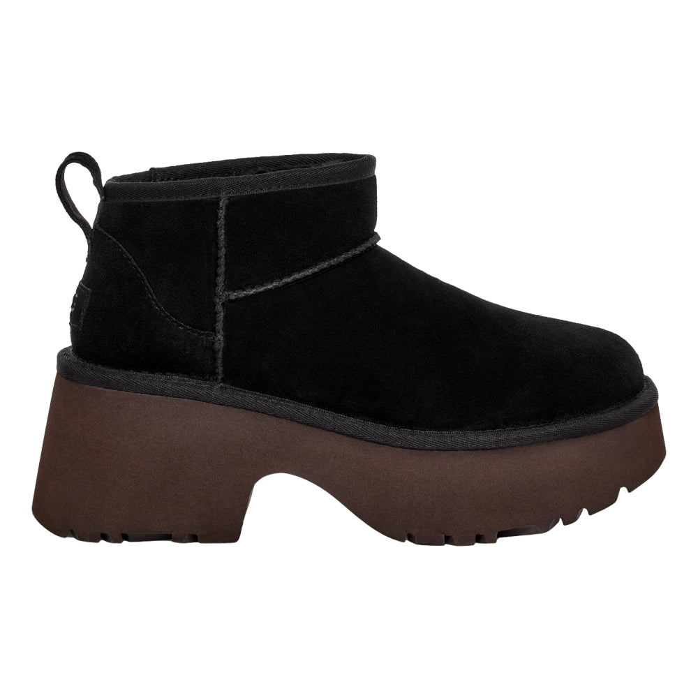 UGG W CLASSIC ULTRA MINI NEW HEIGHTS-BLACK