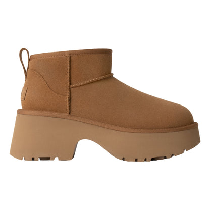 UGG W CLASSIC ULTRA MINI NEW HEIGHTS-CHESTNUTS