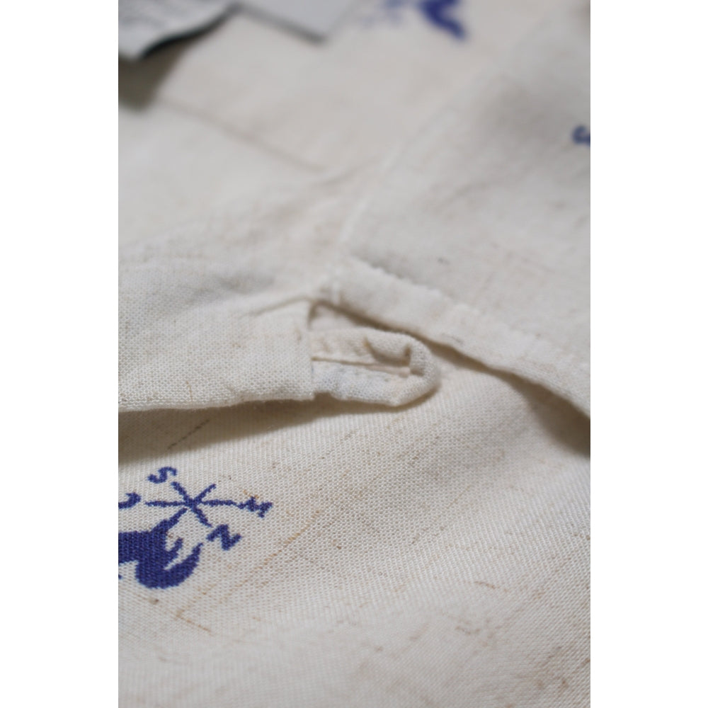 BOWWOW WEATHERVANE BANDANA REMADE SHIRT-BEIGE