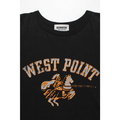BOWWOW WEST POINT 8812 TEE-BLACK