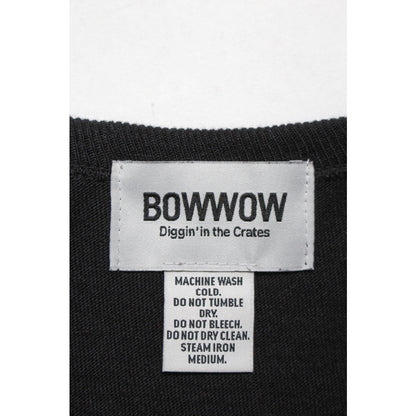 BOWWOW WEST POINT 8812 TEE-BLACK