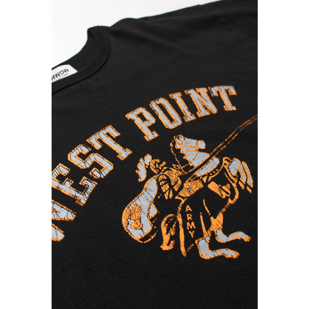BOWWOW WEST POINT 8812 TEE-BLACK